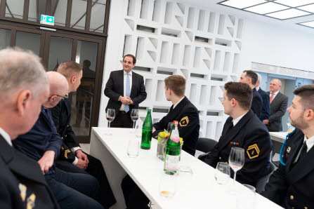 Empfang in der Staatskanzlei